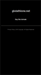 Mobile Screenshot of glutathione.net